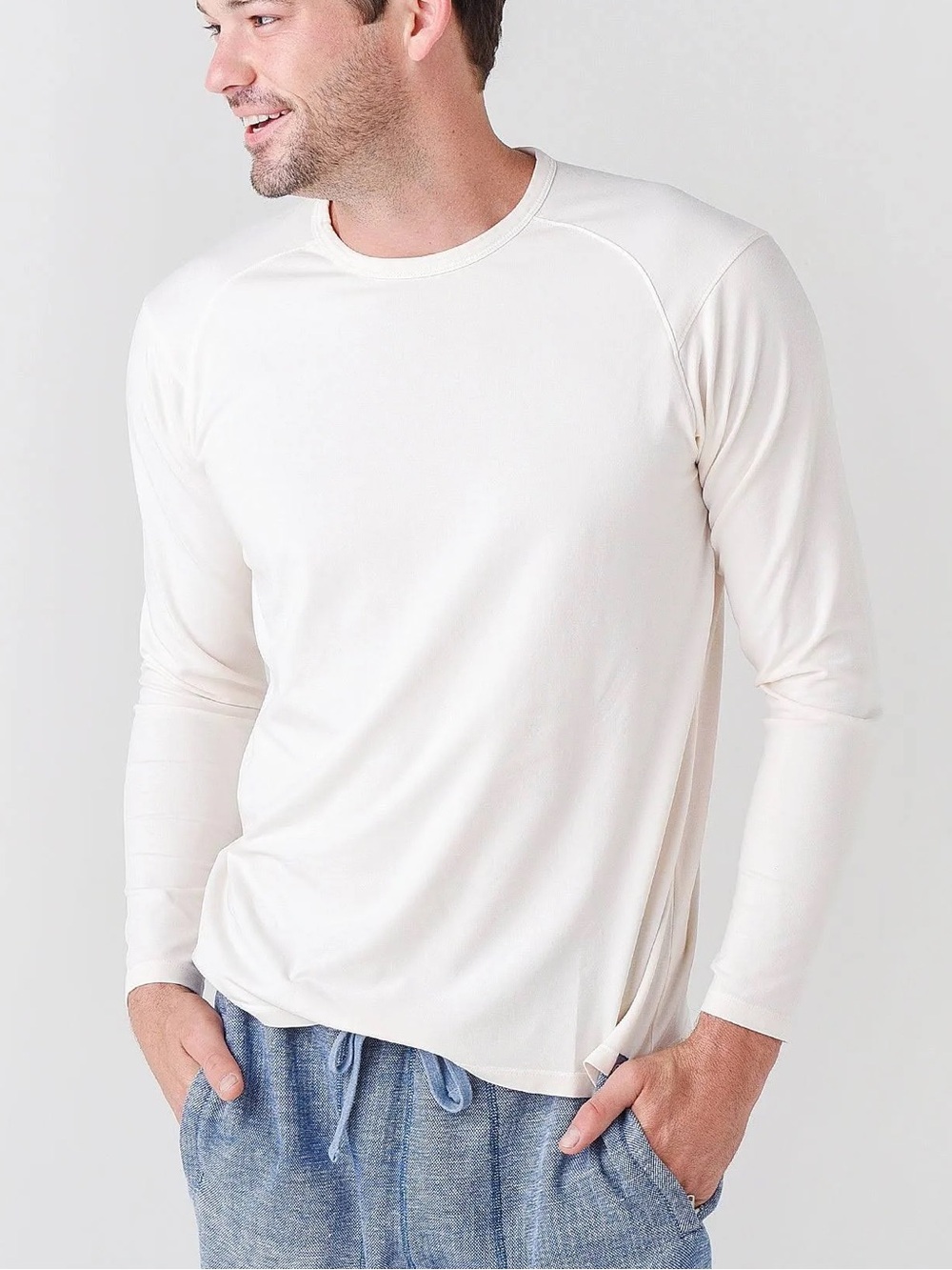 Peter Millar Crown Lava Wash Crew Sweatshirt Mens L White Pullover Long Sleeve